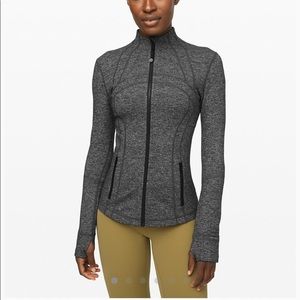 Heather gray lululemon define jacket zip up